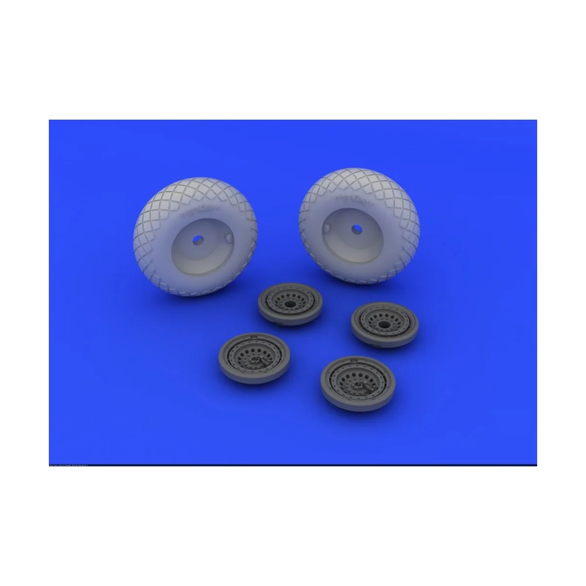 B-17G wheels - Eduard Accessories 672011