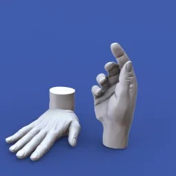 Assorted hands set No. 5, 1/16 - Royal Model RM967