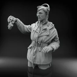 German tanker in winter dress with Tiger I Early cupola, 1/16 - Roy... 2