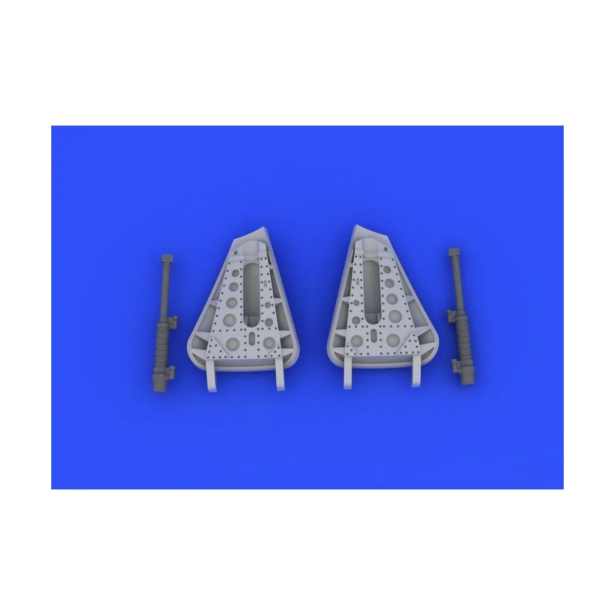 MiG-15 airbrakes for Eduard, 1/72 - Eduard Accessories 672021