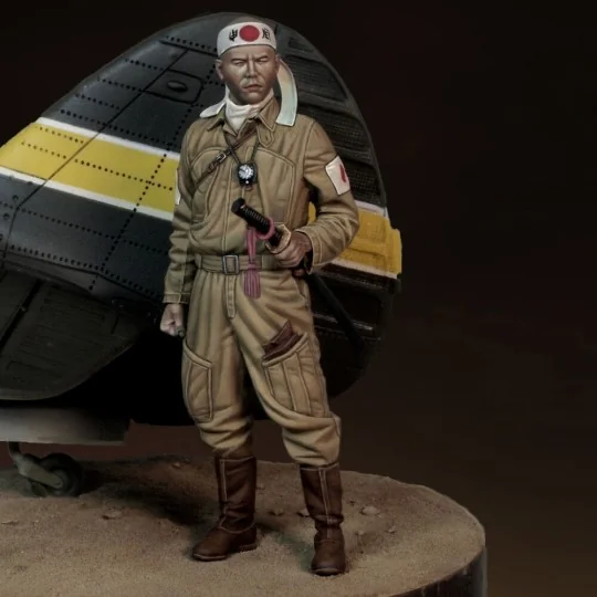 Japanese pilot - WWII (1/32 scale), 1/32 - Royal Model RM978