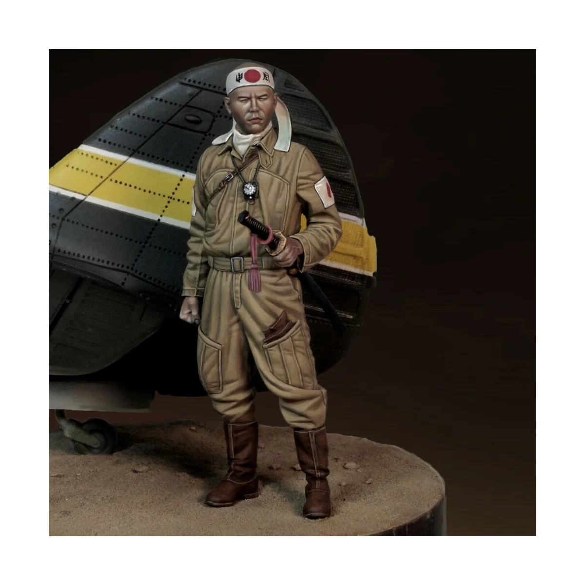 Japanese pilot - WWII (1/32 scale), 1/32 - Royal Model RM978