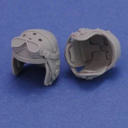 U.S. tanker helmets WWII - 2 pcs., 1/16 - Royal Model RM987 2
