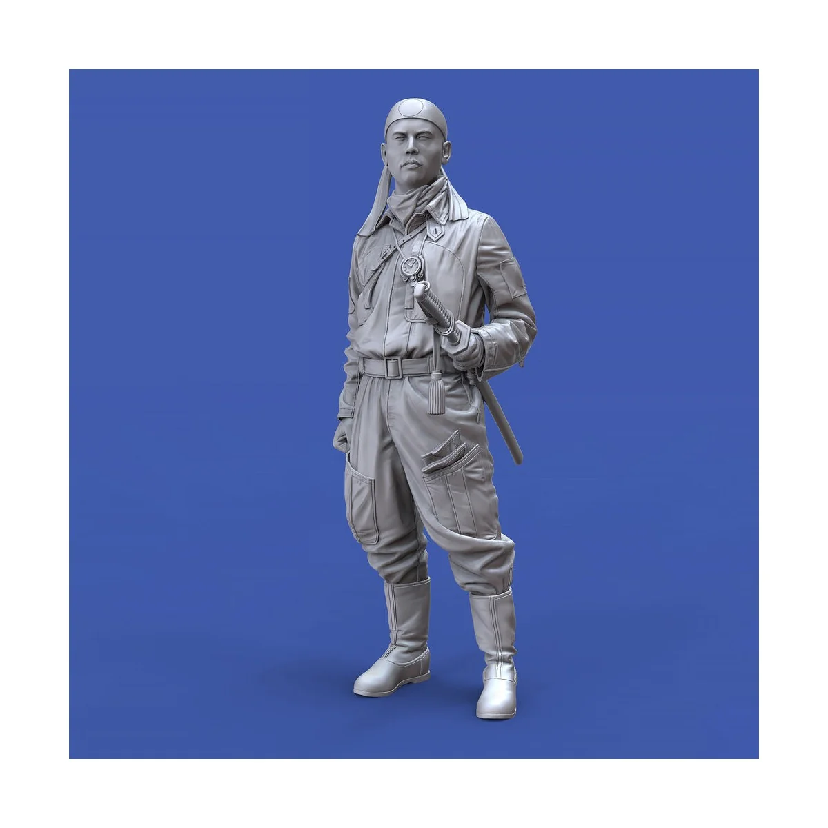 Japanese pilot - WWII, 1/16 - Royal Model RM977