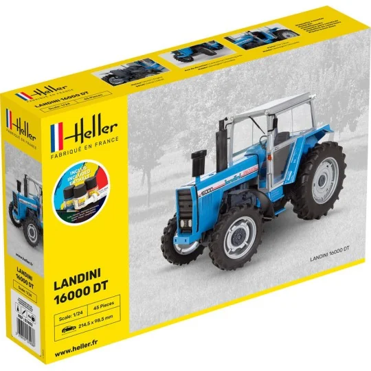 STARTER KIT Landini 16000 DT, 1/24 - Heller 57403