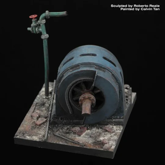 Stalingrad base 'cm5, 5x5, 5', 1/35 - Royal Model RM990