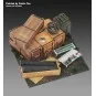 Base with 105 mm Ammo with Cases cm4x4 - Royal Model RM992