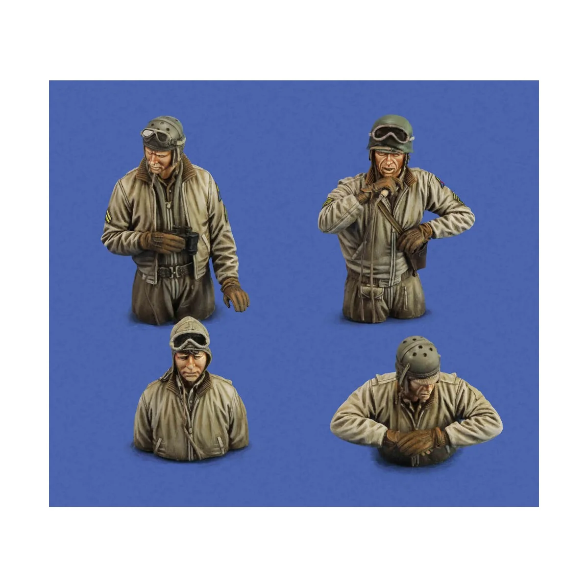 U.S. tank crew WWII, 1/48 - Royal Model RM993