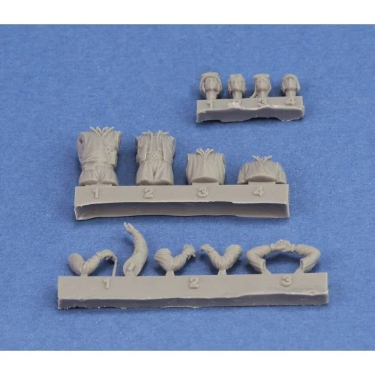 U.S. tank crew WWII, 1/72 - Royal Model RM994