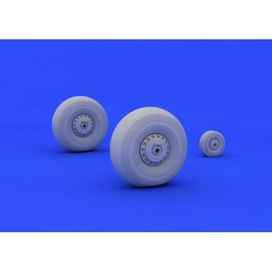Lancaster wheels for Airfix - Eduard Accessories 672025