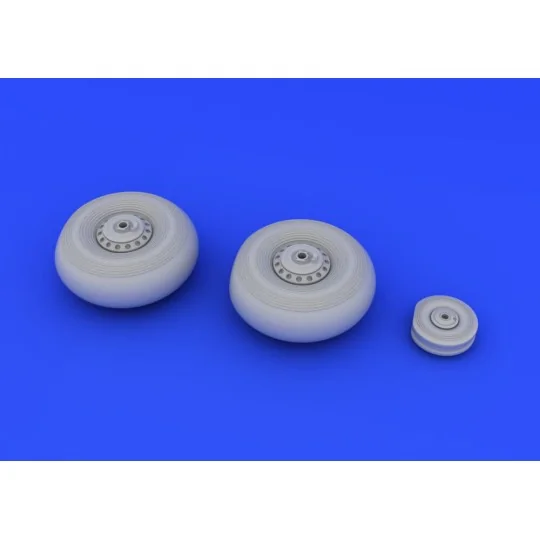 Lancaster wheels for Airfix, 1/72 - Eduard Accessories 672025