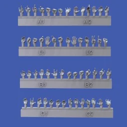 Assorted hands, 1/48 - Royal Model RM1001