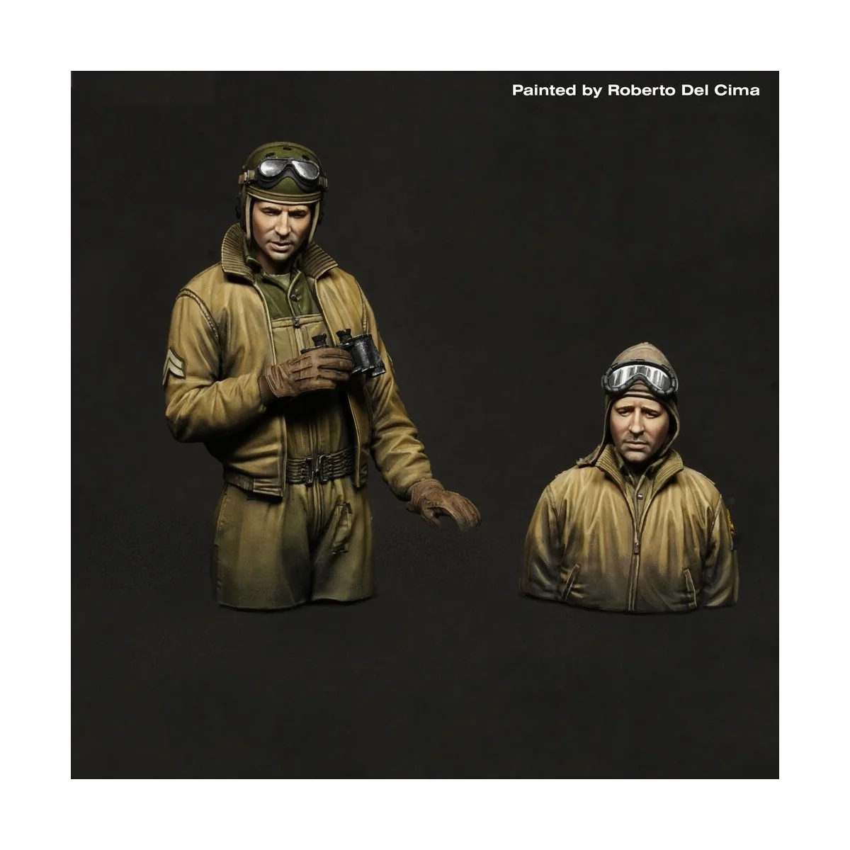 U.S. tank crew WWII - no. 1, 1/16 - Royal Model RM1002