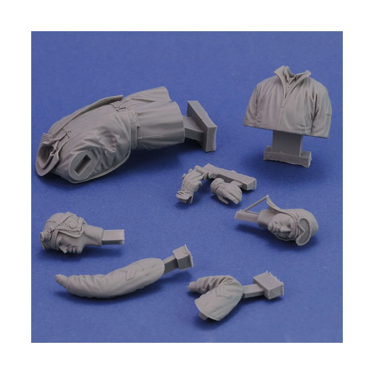 U.S. tank crew WWII - no. 1, 1/16 - Royal Model RM1002