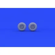 II-2 wheels for Tamiya, 1/72 - Eduard Accessories 672026