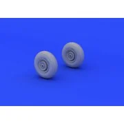 II-2 wheels for Tamiya, 1/72 - Eduard Accessories 672026