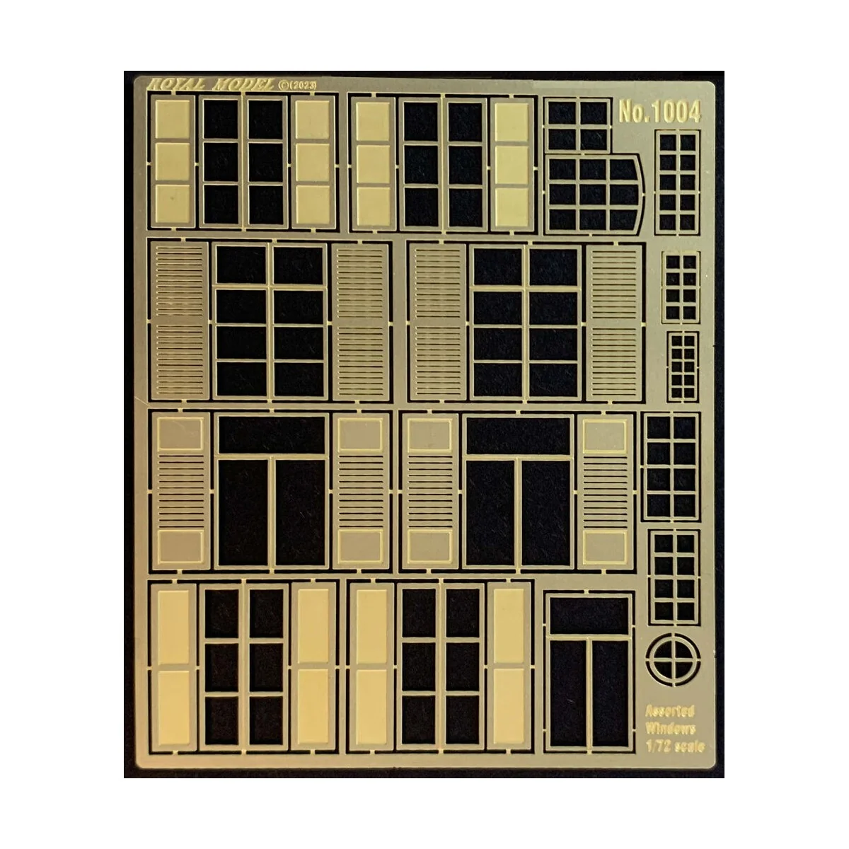 Windows assorted set, 1/72 - Royal Model RM1004