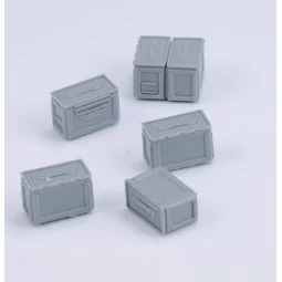 U.S. 50 Cal. Ammo Boxes, 1/16 - Royal Model RM1018 2