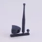 Baseball accessories set 3D printed, 1/16 - Royal Model RM1019