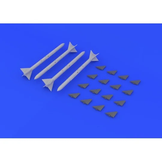AIM-7E Sparrow, 1/72 - Eduard Accessories 672030