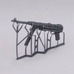 MP40 - 1 pcs. 'closed stock' 3D printed, 1/16 - Royal Model RM1029 2