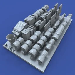 Tentpaks and bedrolls, 1/48 - Royal Model RM1032