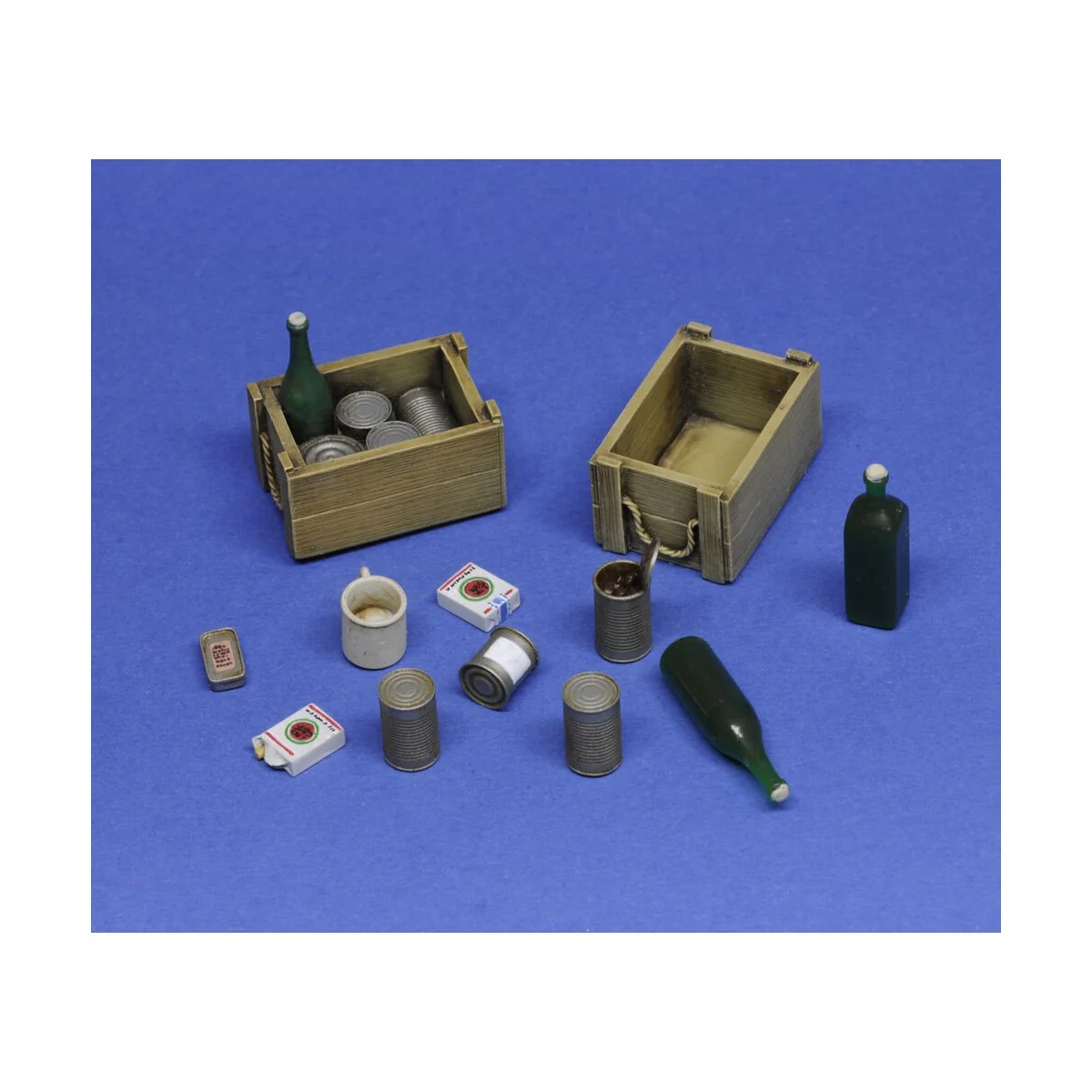 Crates, cans and bottles, 1/16 - Royal Model RM1037