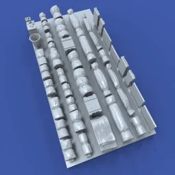 Tentpaks and bedrolls, 1/72 - Royal Model RM1033 2