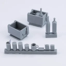 Crates, cans and bottles, 1/16 - Royal Model RM1037 2