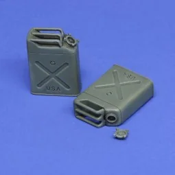 U.S. jerry cans-WWII 2 pcs, 1/16 - Royal Model RM1044 2