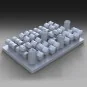 U.S. assorted bags set - WWII, 1/72 - Royal Model RM1054