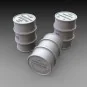 German fuel drums - WWII 18pcs., 1/72 - Royal Model RM1070