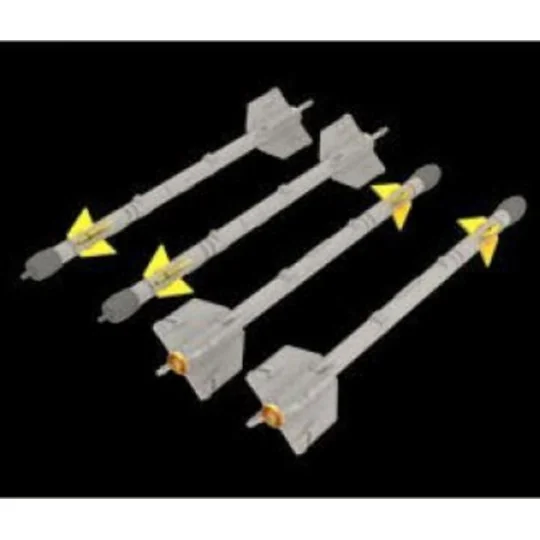 AIM-9B Sidewinder, 1/72 - Eduard Accessories 672036 AIM-9B Sidewinder, 1/72 - Eduard Accessories 672036