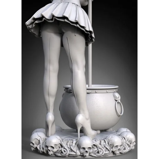 Witch Pinup Girl Halloween, 1/24 - Royal Model RM1108