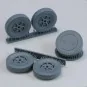 AS42 - Sahariana wheels set, 1/35 - Royal Model RM1156