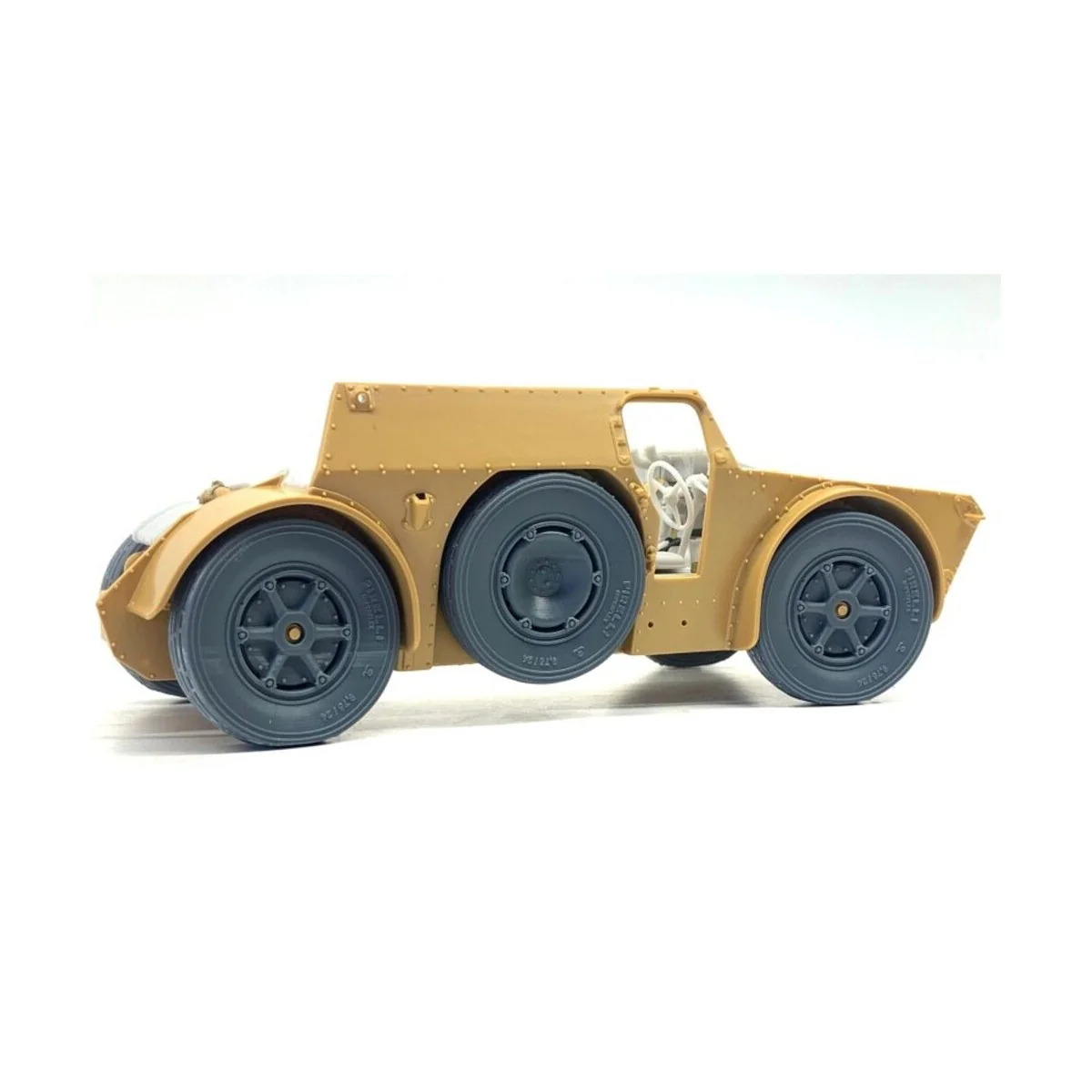 Autoblinda AB41 'Libia' wheels set, 1/35 - Royal Model RM1155
