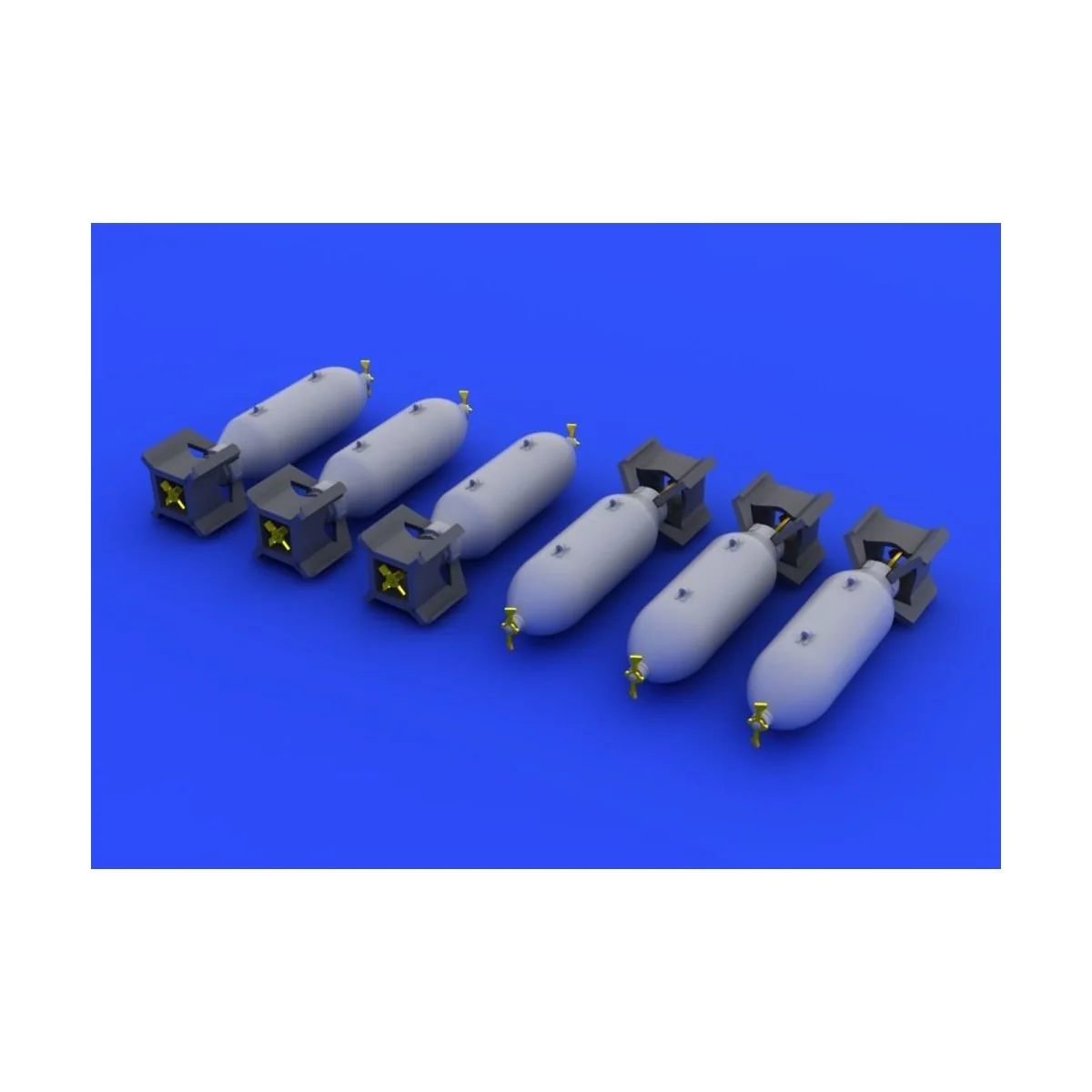 US 250Ib bombs, 1/72 - Eduard Accessories 672038 US 250Ib bombs, 1/72 - Eduard Accessories 672038