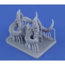 Mufflon skulls 3D printed, 1/35 - Royal Model RM1052 2