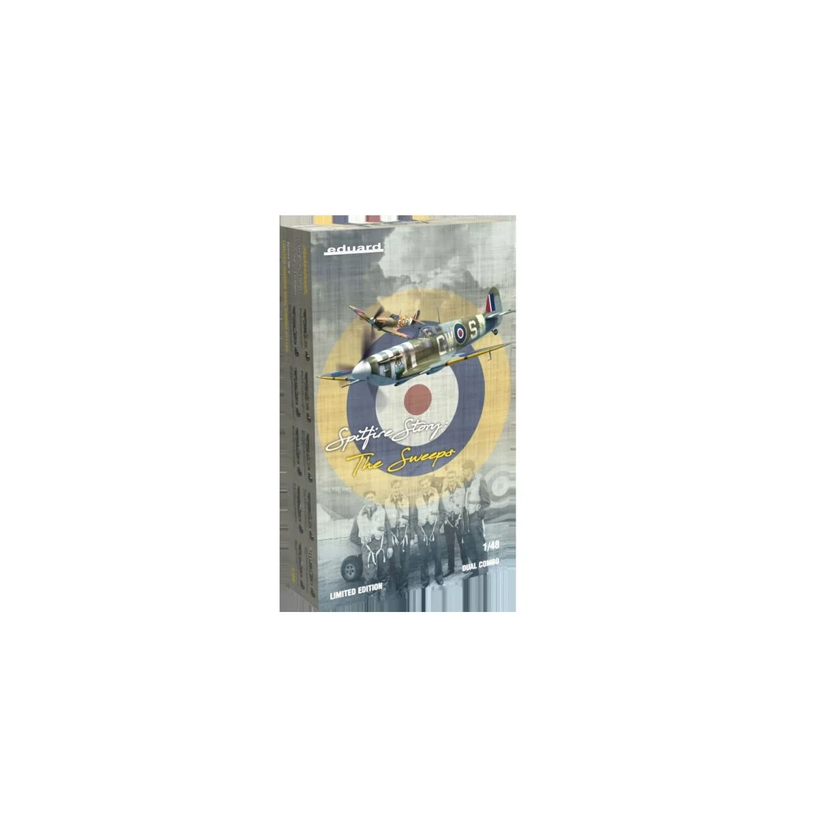 SPITFIRE STORY The Sweeps, Limited edition, 1/48 - Eduard Plastic K...