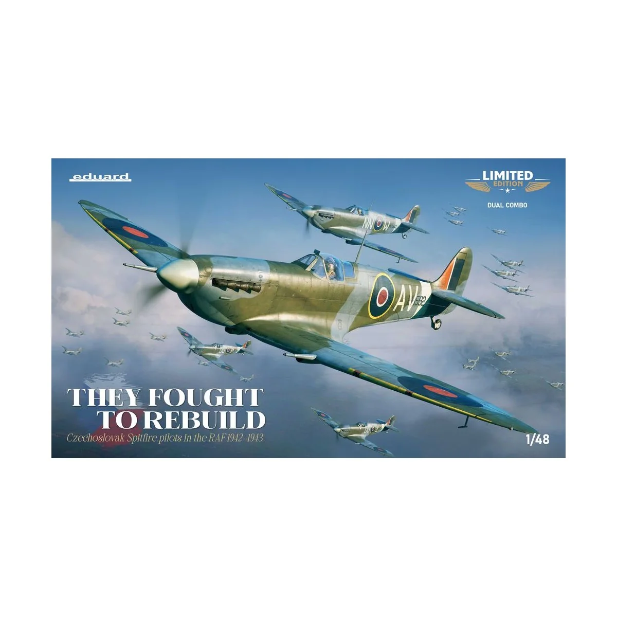 THEY FOUGHT TO REBUILD DUAL COMBO EDUARD-LIMITED, 1/48 - Eduard Pla...