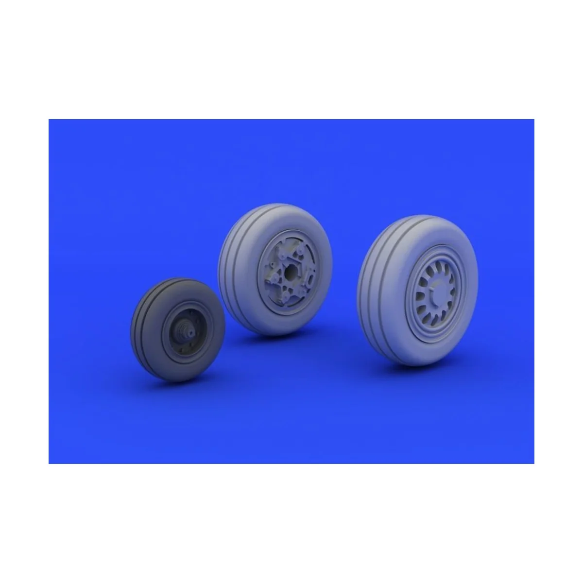 F-16CJ Block 50 wheels for Tamiya, 1/72 - Eduard Accessories 672040