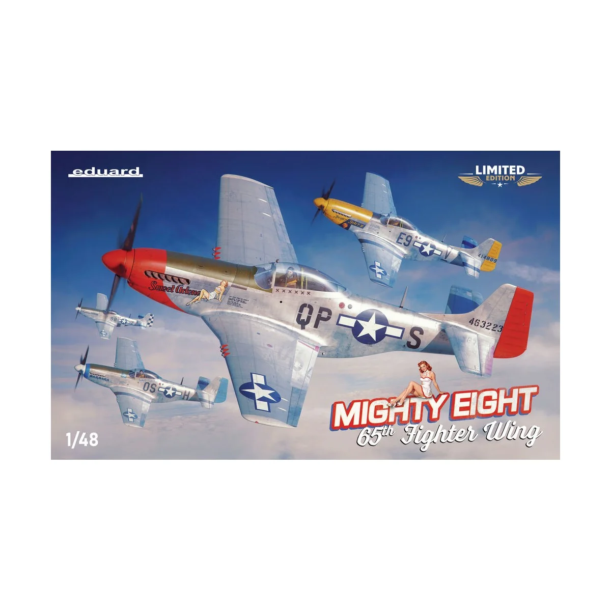 MIGHTY EIGHT: 65th Fighter Wing, 1/48 - Eduard Plastic Kits 11196