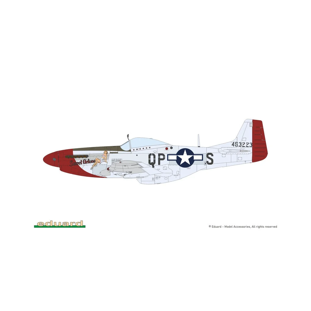 MIGHTY EIGHT: 65th Fighter Wing, 1/48 - Eduard Plastic Kits 11196