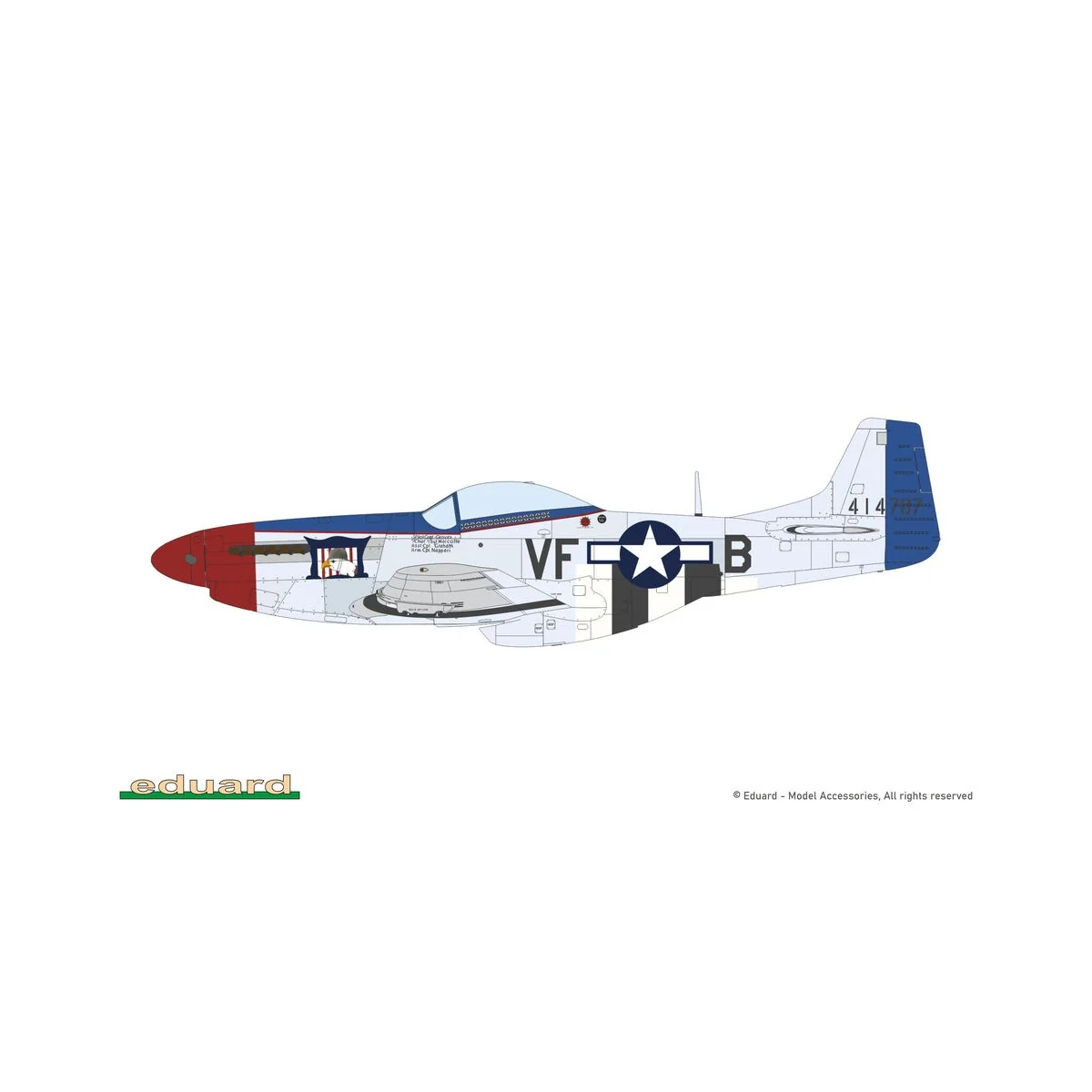 MIGHTY EIGHT: 65th Fighter Wing, 1/48 - Eduard Plastic Kits 11196