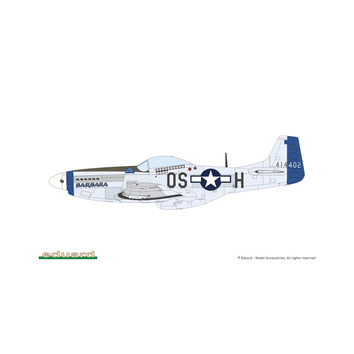 MIGHTY EIGHT: 65th Fighter Wing, 1/48 - Eduard Plastic Kits 11196