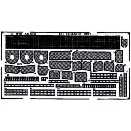 Flugzeugträger Akagi für Hasegawa Bausatz, 1/700 - Eduard Accessori... 2