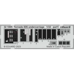 Tornado IDS undercarriage for ITALERI, 1/32 - Eduard Accessories 32...