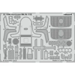 Hurricane Mk.IIb 1/32 REVELL, 1/32 - Eduard Accessories 321006