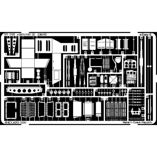 Alouette II, 1/32 - Eduard Accessories 32043