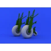 Mosquito Mk.VI wheels for Tamiya - Eduard Accessories 632065